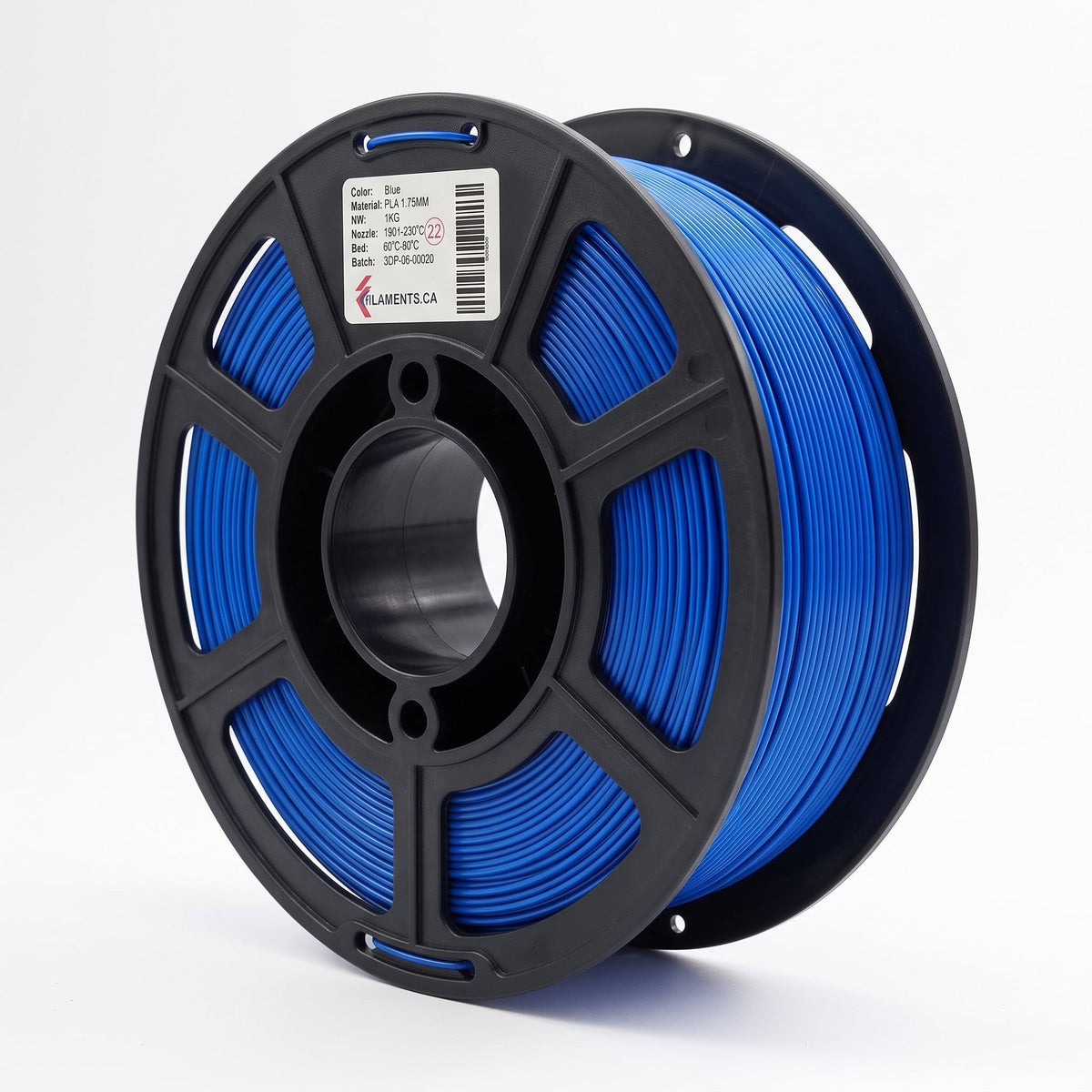Select filament on a rigid plastic AMS-ready spool