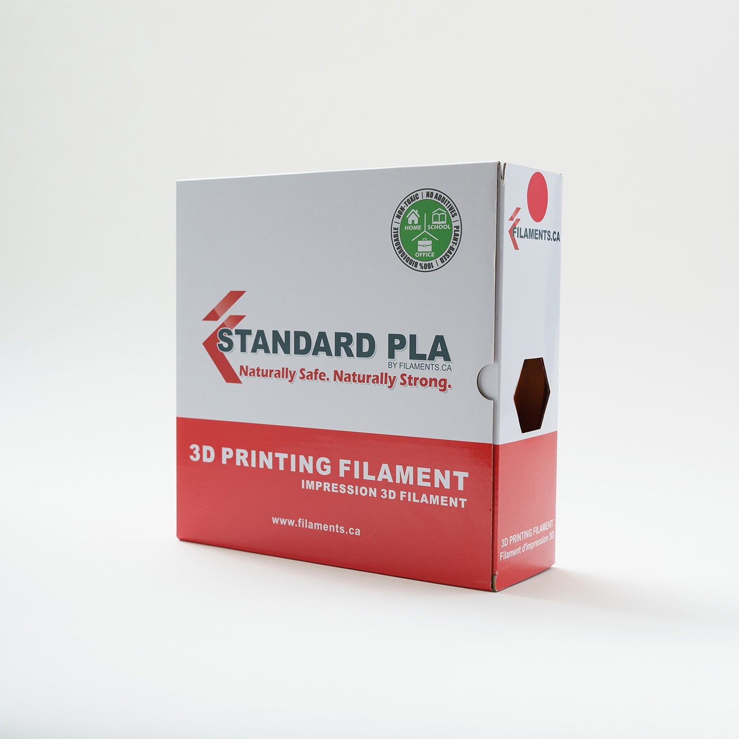 EconoFil™ Basic PLA Filament - Transparent Red - 1.75mm - 1 KG