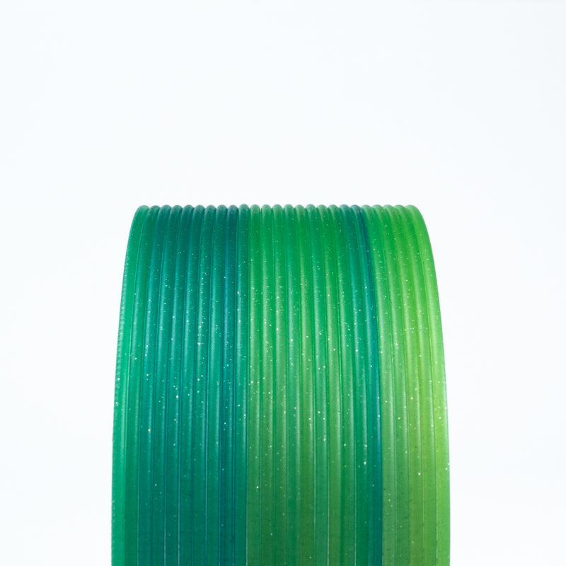Forest Fantasy Green Multicolor HTPLA - 1.75mm - 0.5 KG - Detail - 01